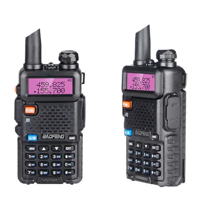 $87.99 • Buy 2PCS Original UV-5R Dual Band UHF VHF Walkie Talkies Two Way Radio + Earpiece AU