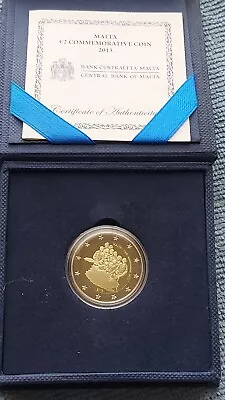 2 Euro 2013 MALTA  Maltese Self-Government 1921  PROOF/PP; 7500 Exe. • £8.60