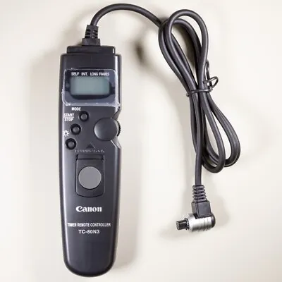 Canon TC-80N3 Timer Remote Cabled Shutter Release Cable • £59.99