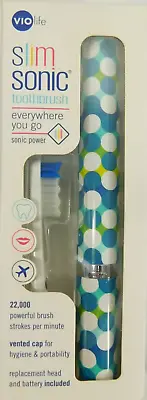 Violight Violife Slim Sonic Electric Toothbrush - Deep Sea (vss401) • $19.99