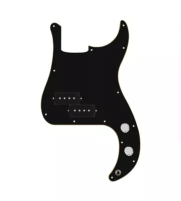 Precision Bass Black Loaded Pickguard With Hot Drive Pickups By 920D • $219.99