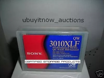 NEW Sony 850MB QW3010XLF QIC-WIDE Mini Data Tape Cartridge QIC 3010 Standard • $9.45