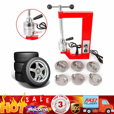 Tire Auto Repair Tyre Vulcanizing Machine Kit 110V Adjustable Height 100*80mm • $64.60