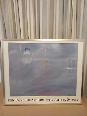 £45 • Buy Ken Done 'Wet Sunday' Large Signed Framed Glazed Print. The Art Gallery, Sydney 