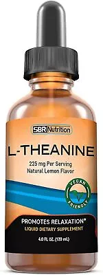 MAX Absorption Liquid L-Theanine Drops | All Natural Vegan Alcohol Free Non-G • £29.99