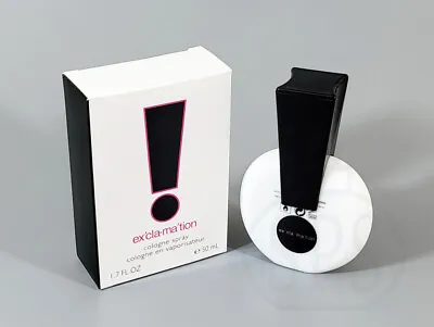 COTY EXCLAMATION Eau De Cologne 50ml *** BRAND NEW • £13.99