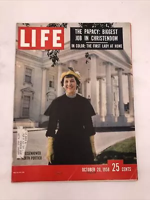 Life Magazine October 20 1958 MRS. EISENHOWER Notre Dame Vs Army • $27