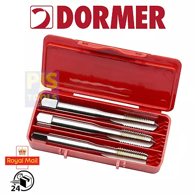 £30.50 • Buy Dormer E500 HSS Metric Coarse Hand / Machine Tap Set Taper, Second & Plug Taps