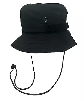 Oakley Mens AE Bucket Hat - Black - One Size - FOS90083-02EU • $39.99