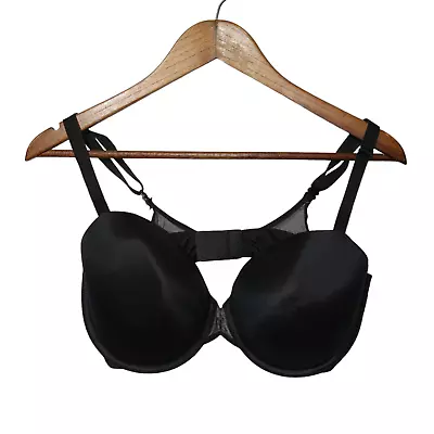 Fabulous By Victoria's Secret Bra Womens Size 38DD Lined Demi Black Padded • $9.74