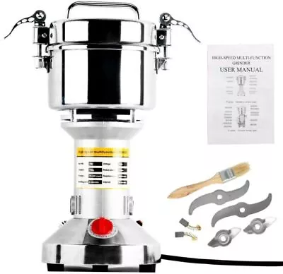 $65.99 • Buy 700g Electric High-Speed Electric Grain Grinder Mill Stainless Steel Powder
