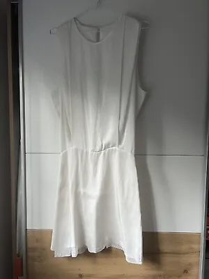 £8 • Buy Acne White Dress Size EU34 ，fair Condition