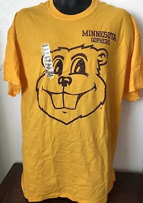 Official Vintage University Of Minnesota Golden Gophers Adult Unisex T-shirt XL • $25.99