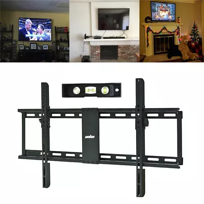 Super Slim Flat TV Wall Mount Bracket 32 42 55  60  65 70 75 80 Inch TV VESA 800 • £18.95