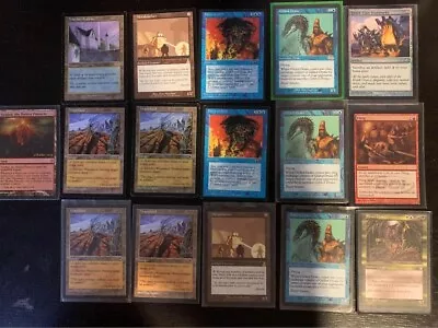 Rare Magic The Gathering Lot (Glided Drake Sliver Queen Force Of Will Etc) • $1500