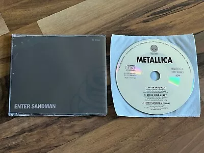 METALLICA Enter Sandman OOP 1991 GERMANY 3 Track CD Single • $7.80