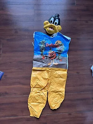 Vintage Daffy Duck Collegeville Costume 1989 Warner Bros  • $19.99