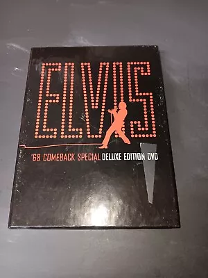 Elvis: '68 Comeback Special Deluxe Edition DVDs 3-Disc Box Set W/ Pamphlet 🎤🎤 • $29.99