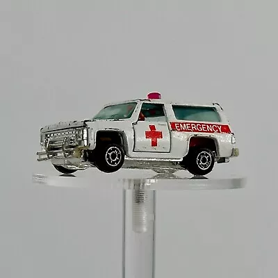 Vintage Kidco Die-cast Metal Truck: Emergency Vehicle (1981) • $7