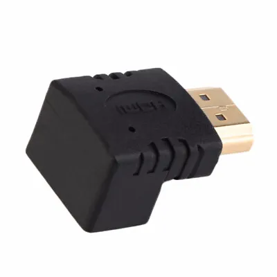 90 Degree Swivel Rotating HDMI Male To Female Adapter Angle Convertor • $6.29