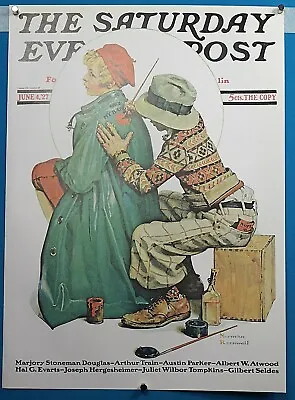Norman Rockwell Saturday Evening Post Poster  The Young Artist  Print • $4.99