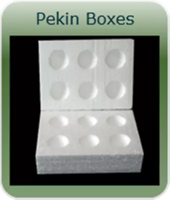 10 X 6 Hole Pekin / Bantams Egg Boxes Hatching/incubation Chicken • £17