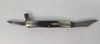 Vintage CASE XX USA 6308 Whittler Jigged Bone Knife • $74.97