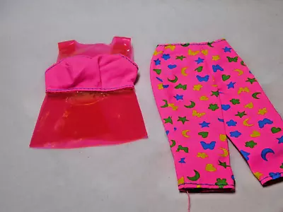 Barbie Doll Size 80's Hot Pink Top & Short Pants • $7.99