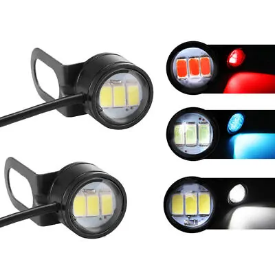2Pcs/Set Universal Motorcycle Parts LED Head Light Fog Driving Light Accessories • $9.33