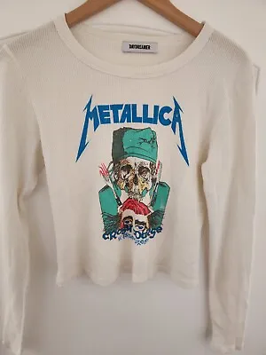 Daydreamer METALLICA CRASH COURSE IN BRAIN SURGERY DAYDREAMER LONG SLEEVE CROP • $79.99