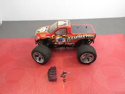 Team Losi Mini Raminator RC Monster Truck Roller Rolling Chassis W/ Body. #2553 • $149.99