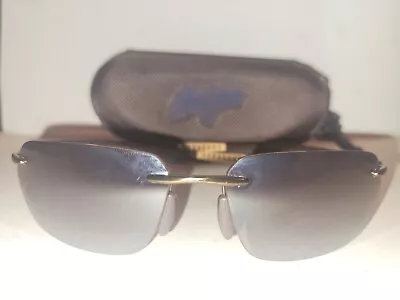 Maui Jim Alakai 743rx-23 Gloss Copper Hcl Bronze Polarized Rimless Sunglasses  • $99.99