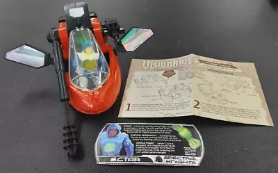 Vintage Visionaries Lancer Cycle Vehicle Ectar Figure 1987 Hasbro Complete • $125