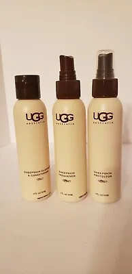 UGG Sheepskin Cleaning Kit Set 3 Shoe Care Items Clean & Freshen Leather Boots • $16
