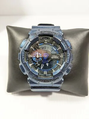 Casio G- Shock 5146 GA-110NM Blue Black WR 20 Bar Watch  • $101.49