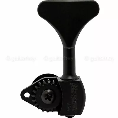 NEW (1) Hipshot USA HB6 3/8  Ultralite® Bass Tuning TREBLE SIDE Y Key - BLACK • $37.99