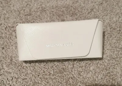 MICHAEL KORS WHITE AUTHENTIC EYEWEAR EYEGLASSES GLASSES CASE ONLY Excellent Cond • $8.99