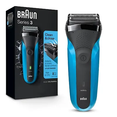 Braun Series 3 310s Rechargeable Wet Dry Men's Electric Shaver • $33.98