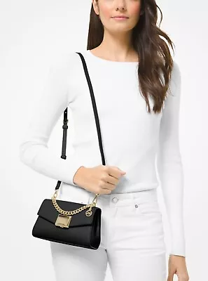 Michael Kors Lita Medium Leather Crossbody Bag • $99.99