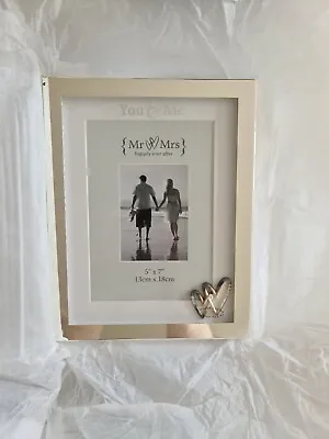 Mr And Mrs Photo Frame • £6