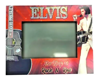 Elvis Presley Aloha Metallic Picture Frame - Holds A 4X6 Picture **NEW** • $12.77