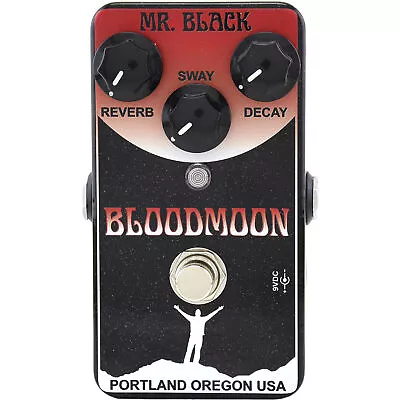 Mr Black Pedals BloodMoon Modulated Reverberator Pedal • $199.95