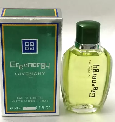 Greenergy By Givenchy Cologne For Men 1.7oz /50 Ml Eau De Toilette Spray VINTAGE • $35.95