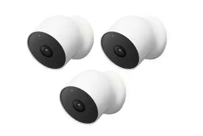 Google Nest Cam Wireless Security Camera (Outdoor Or Indoor Battery 3 Pack) • $903.67