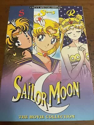 SAILOR MOON The Movie Collection - Uncut Special Edition 3 Disc Set • $28
