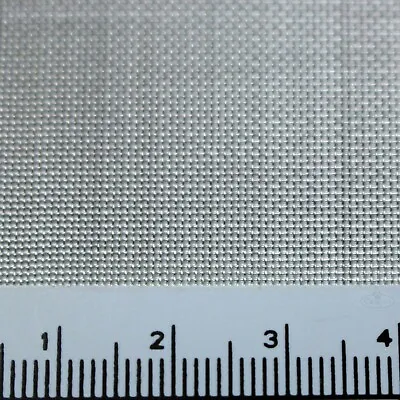 £7.99 • Buy Stainless Steel Woven Wire Mesh (filter Grading Sheet) Metal Silk To Heavy Gauze