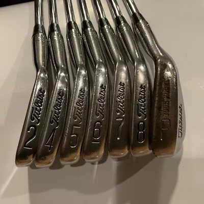 Vintage  Titleist Tour Model Forged Iron Set 2-4-5-6-7-8-P • $74.75