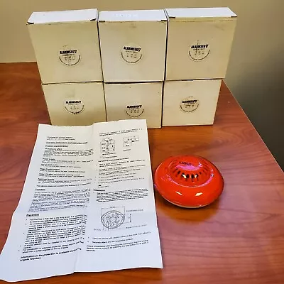 New Lot Of 7 Alarmseg Model: 1xx674 4 Wire 12vdc Photoelectric Smoke Detector • $174.98