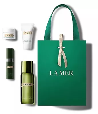 💚 La Mer 4pc Set - Moisturizing Soft Cream Revitalizing Mask Serum Lotion 💚 • $47.99