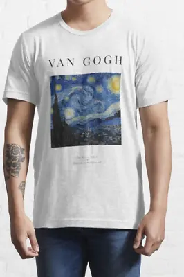 Van Gogh The Starry Night T Shirt / %100 Premium Cotton • £12.95